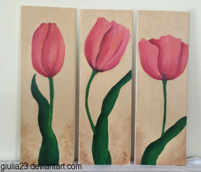 Flower painting