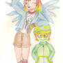 Rainbow Dash and Tank Anthro