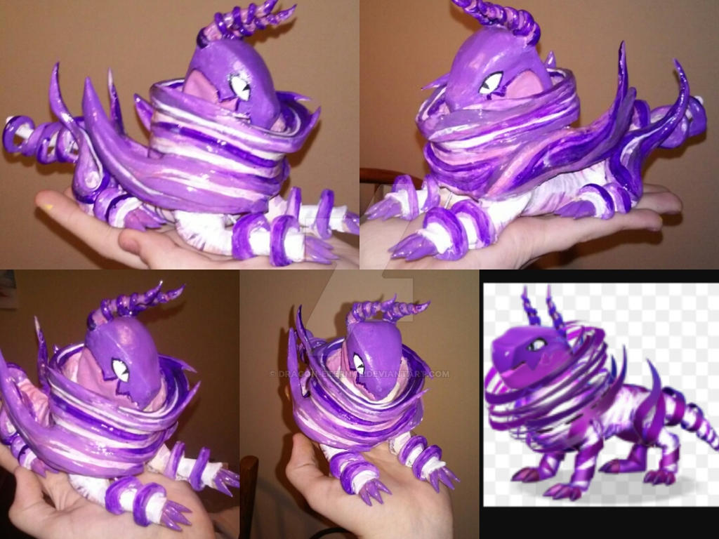 Vortex Dragon sculpt (Dragon Mania Legends) by Dragon-Eternal on DeviantArt
