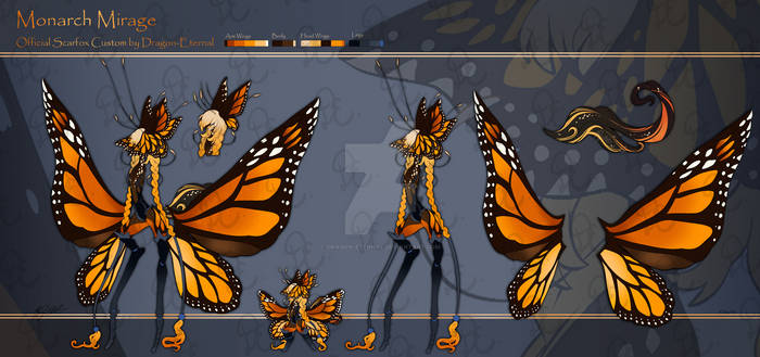 Scarfox Custom - Monarch Mirage