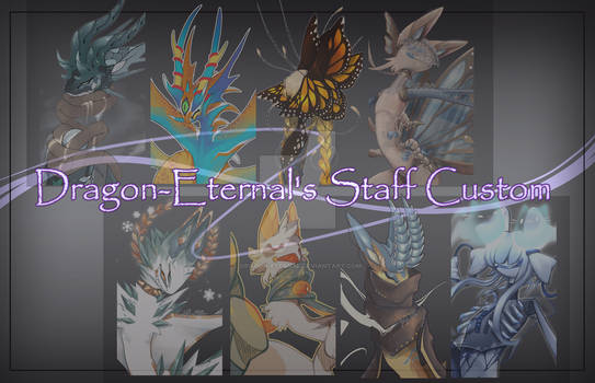 Dragon Eternals Scarfox Staff Custom CLOSED
