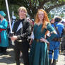 Luke Skywalker and Merida Cosplay