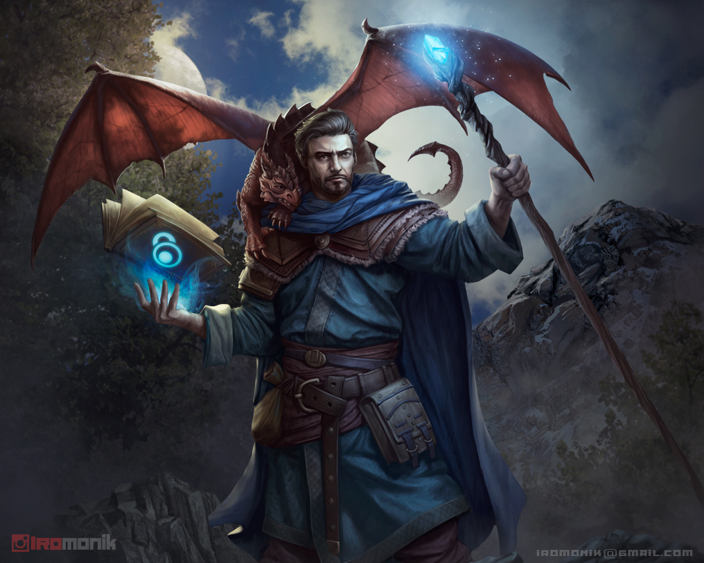 Wizard by Iromonik on DeviantArt Wizard by Iromonik on DeviantArt