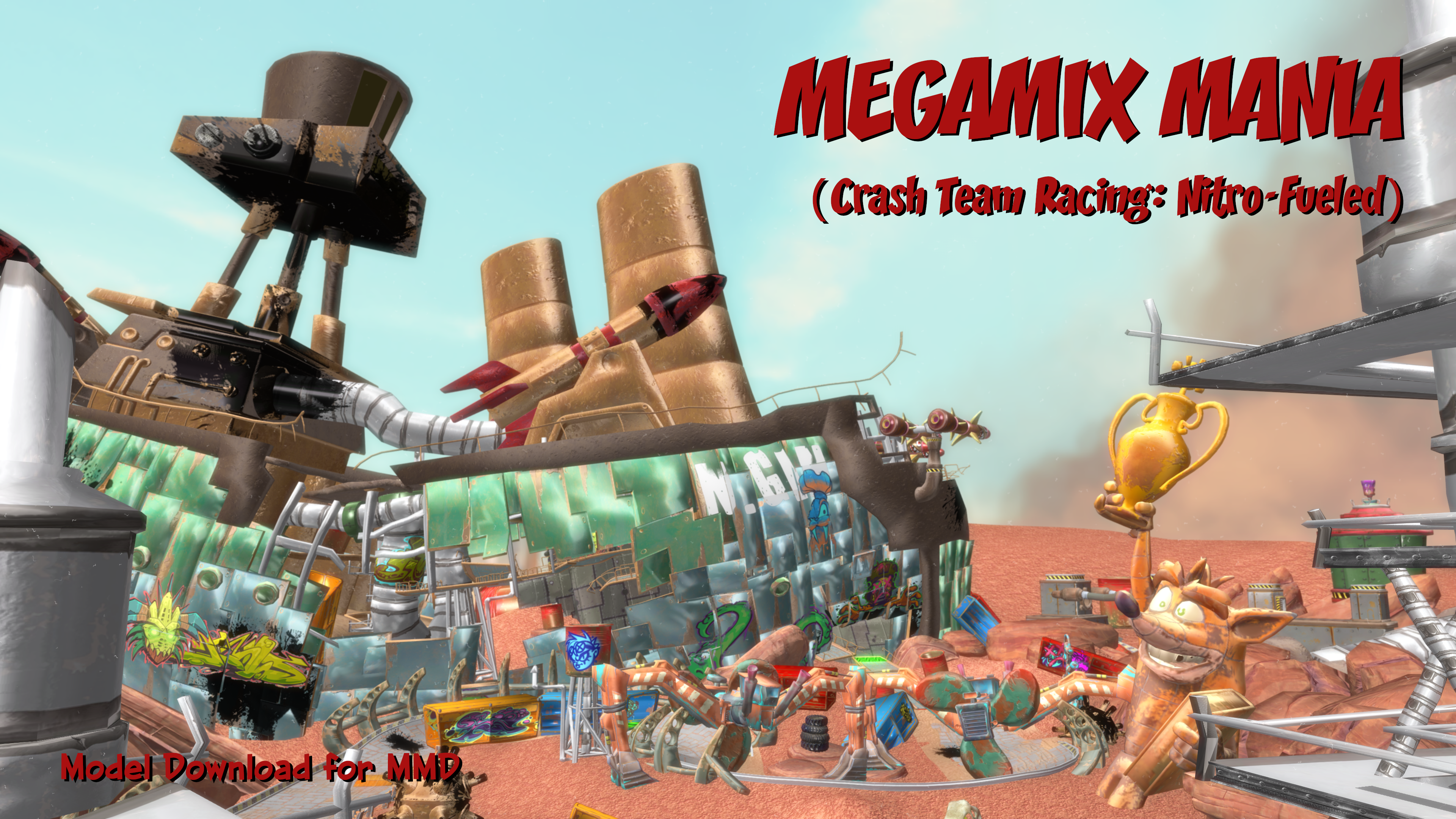 Mmd Mania MMD Stage DL - Megamix Mania (Nitro-Fueled) by greenth1ng on DeviantArt