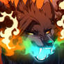 Colorful Fire