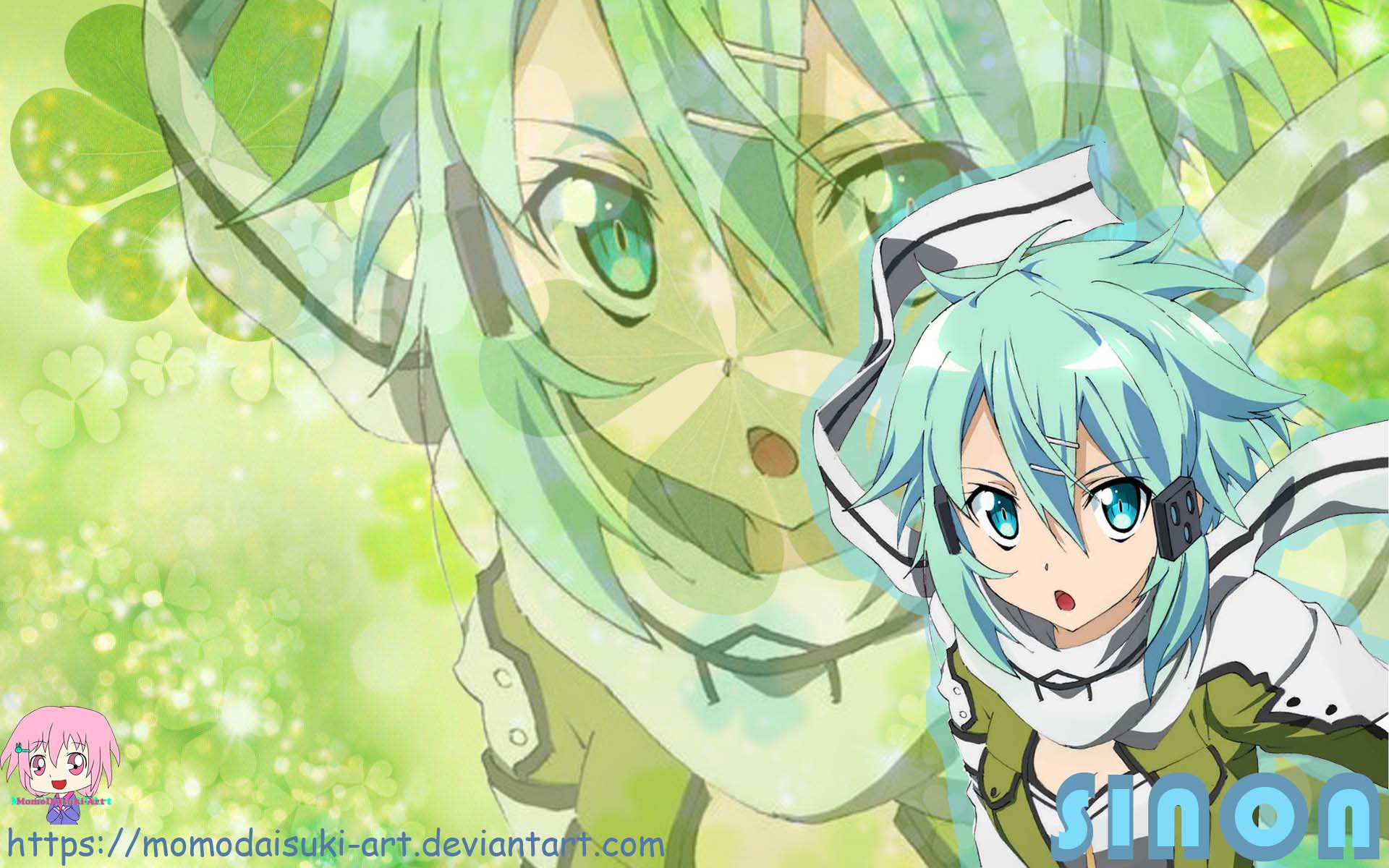 Ggo Sinon Wallpaper By Momodaisuki Art On Deviantart Ggo Sinon Wallpaper By Momodaisuki Art On Deviantart