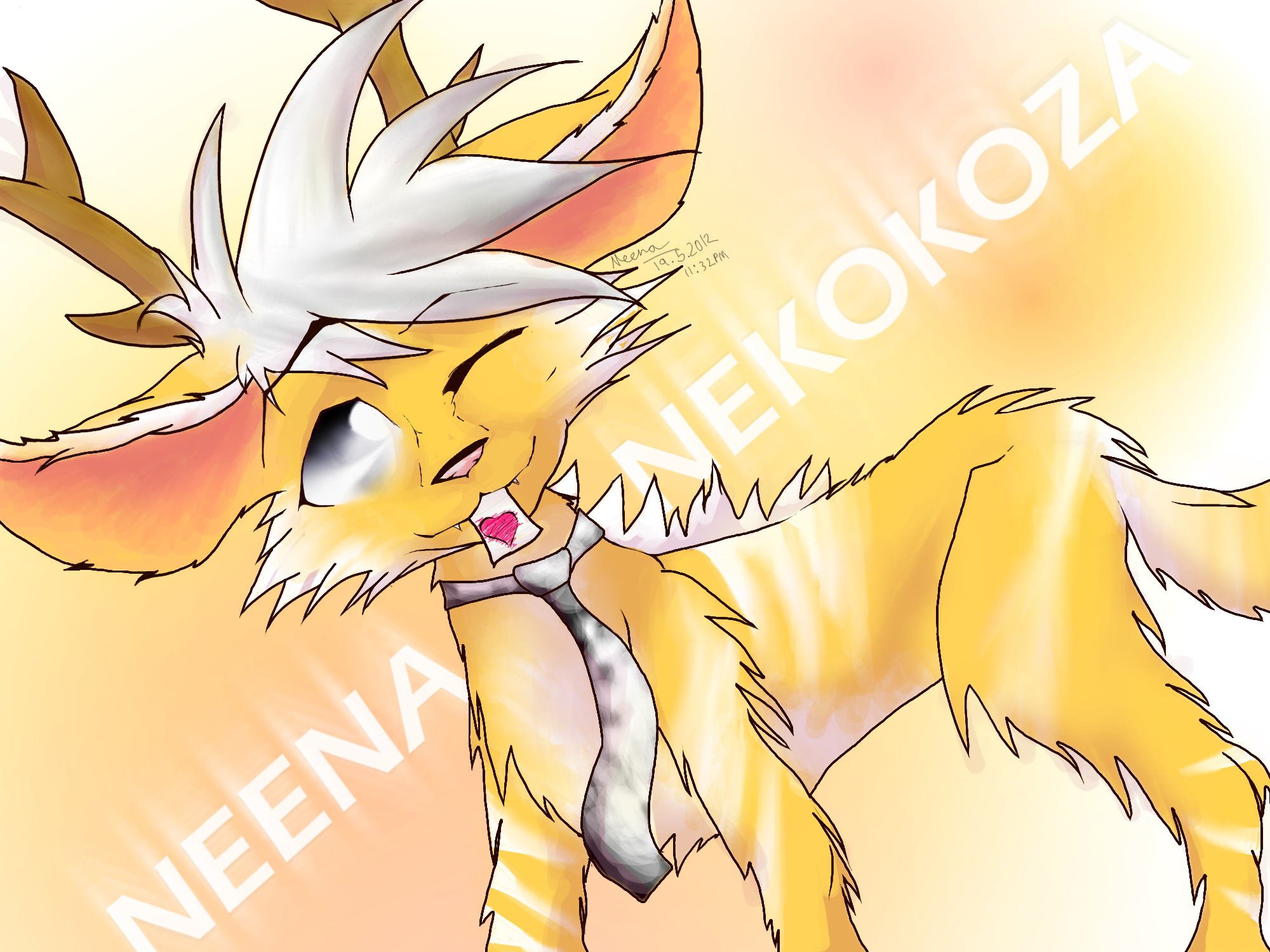 Nekokoza - Feralheart character