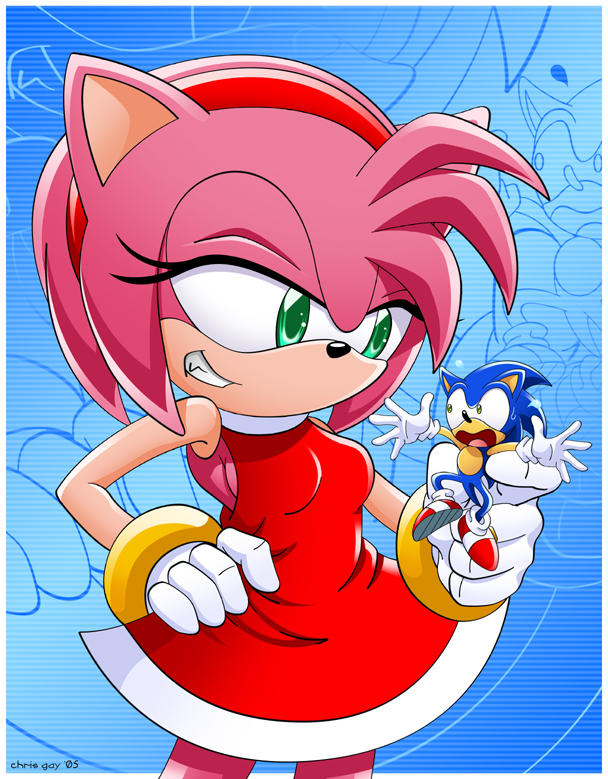 Giantess Amy Rose by trexrexrext on DeviantArt.