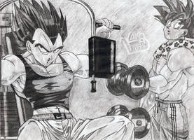 The_Saiyans_on_the_Gym