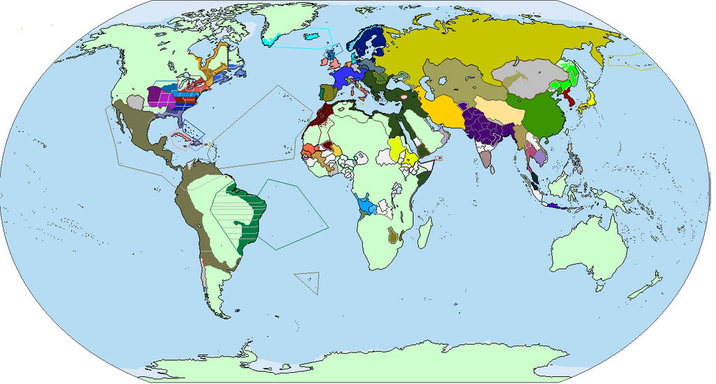 Map for my alternate history by ManlySnail on DeviantArt