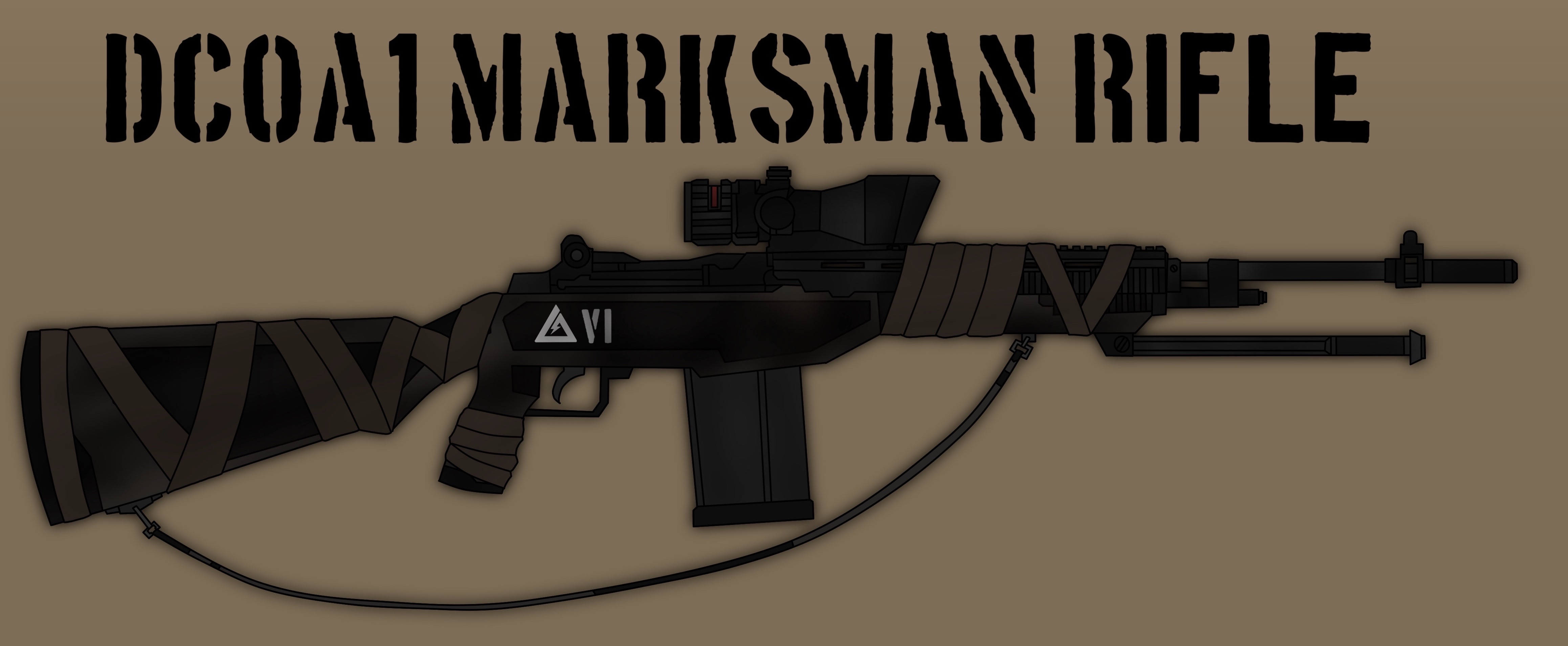 Dnd Marksman Rifles DCOa1 Marksman rifle by Qwertymalcolm67 on DeviantArt