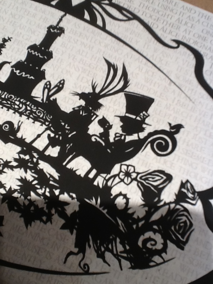 Close up of Tea Party Paper Cut