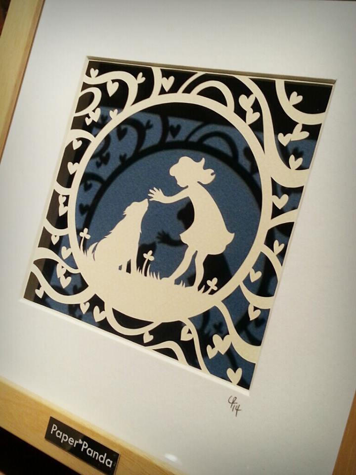 Papercut Deviantart Friends Original Papercut by PaperPandaCuts on DeviantArt