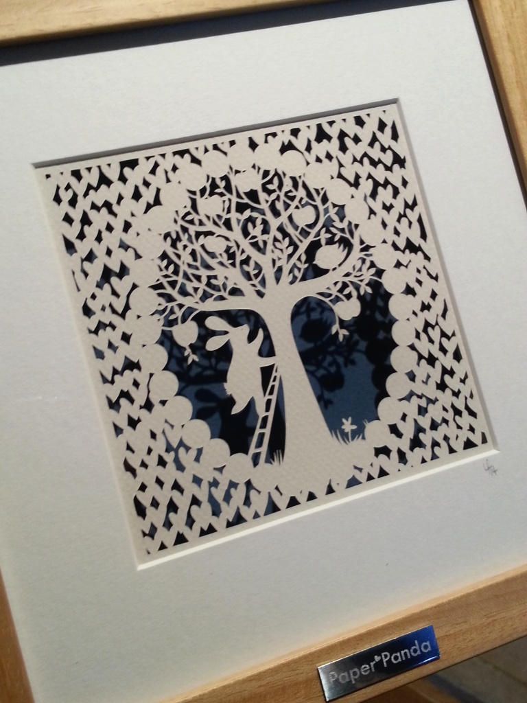 Papercut Ripe Scrumping - Original Papercut by PaperPandaCuts on DeviantArt