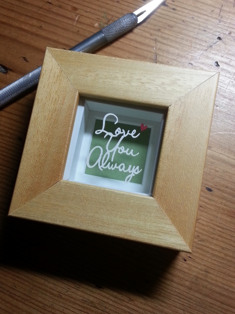 Love You Always - Original Papercut