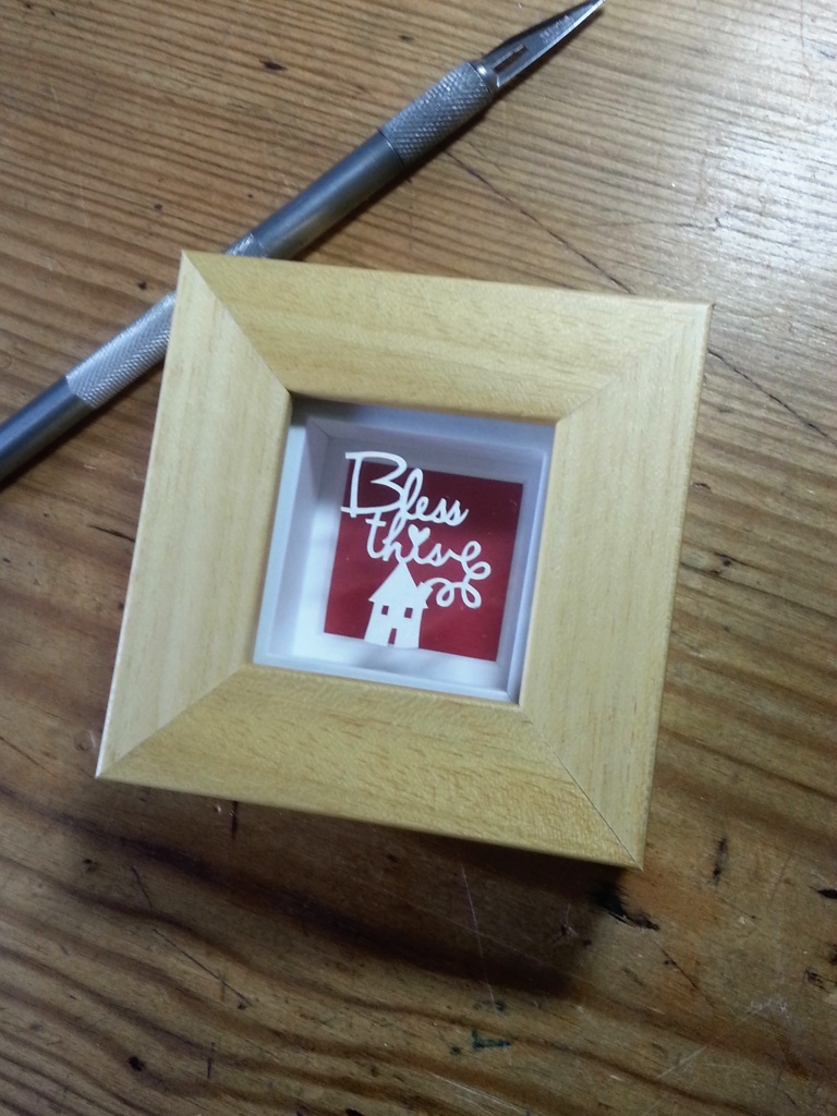 Bless This House - Original Papercut