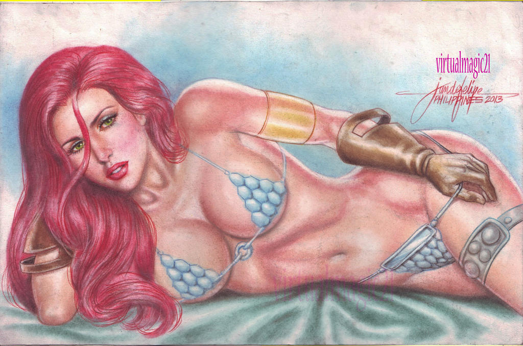 RED SONJA by JUN DE FELIPE (06072013)