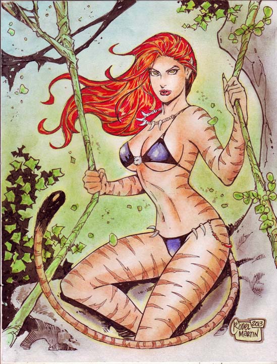 TIGRA art by RODEL MARTIN (01202014)