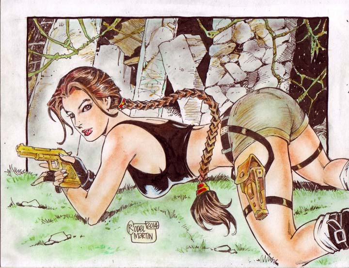 LARA CROFT by RODEL MARTIN (01032015)