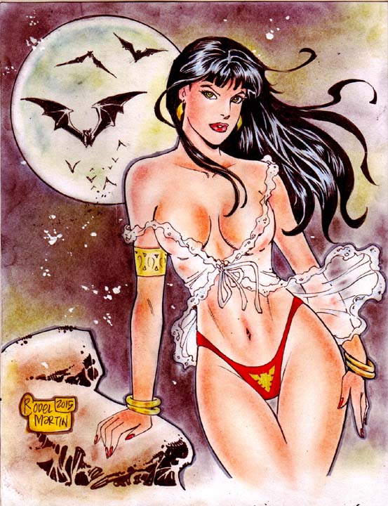 VAMPIRELLA by RODEL MARTIN 02102015