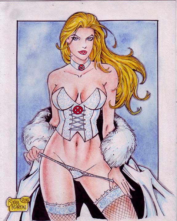 EMMA FROST WHITE QUEEN by RODEL MARTIN (05292015)