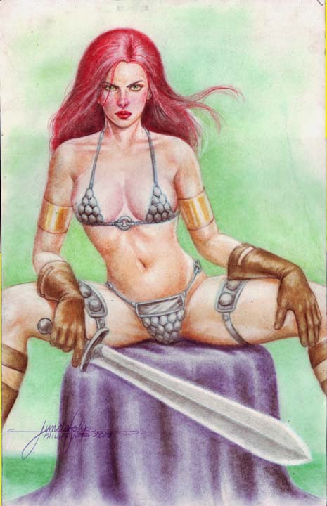 RED SONJA by JUN DE FELIPE  (09222015)A