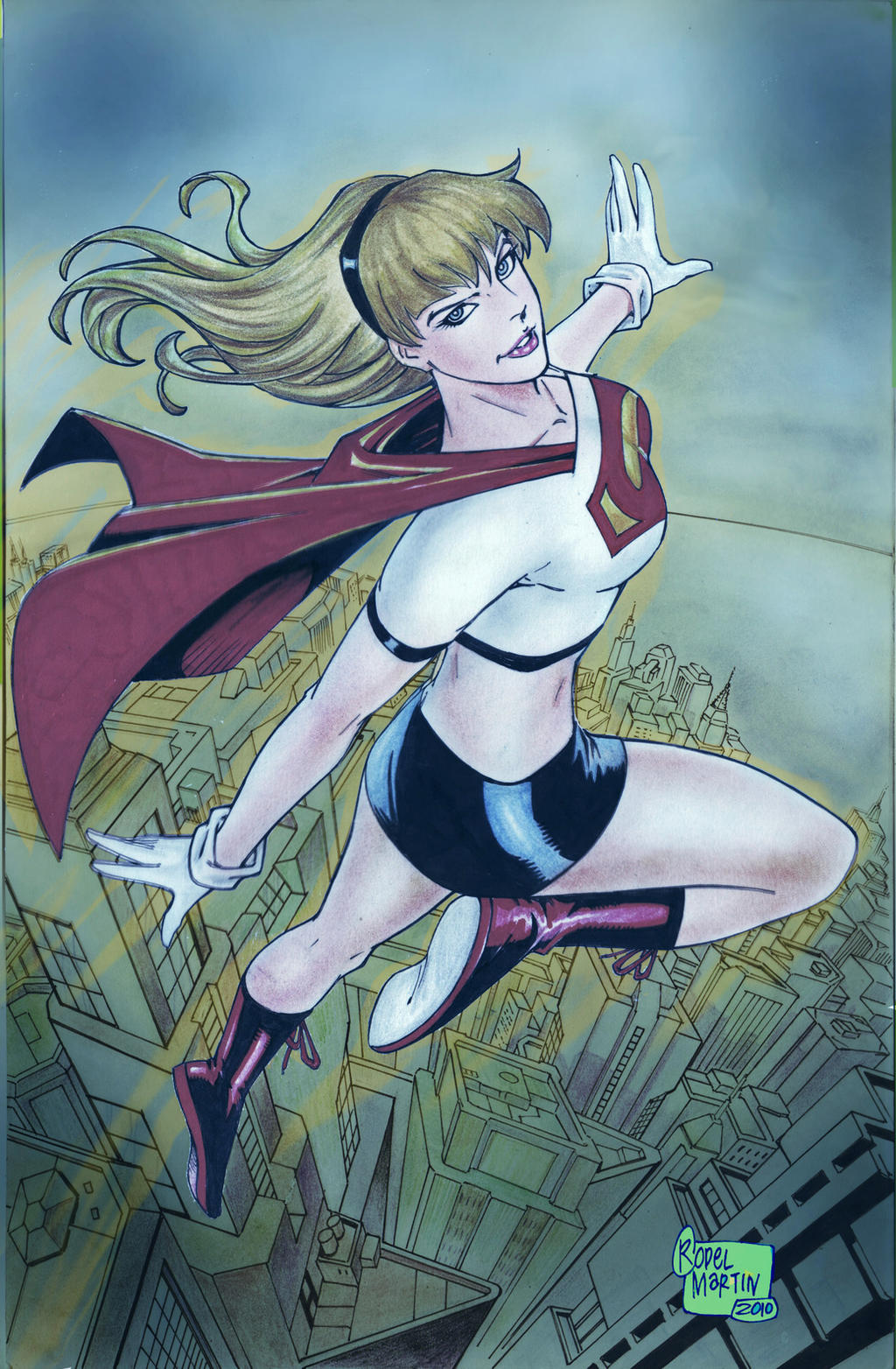 SUPERGIRL  by RODEL MARTIN 2010 A