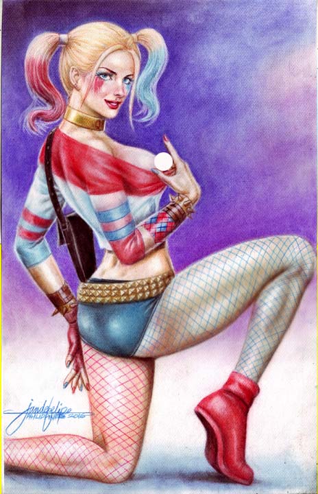 HARLEY QUINN by JUN DE FELIPE  (09132015)