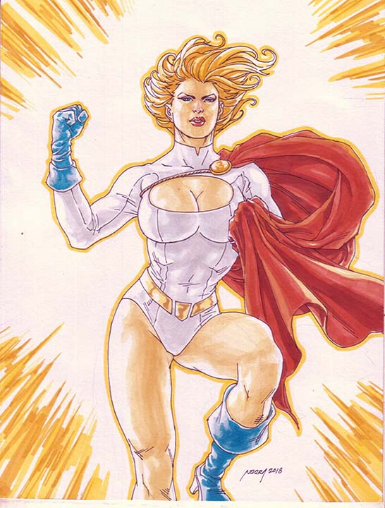 POWER GIRL by Noora June 04 2018