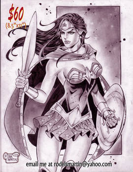 Wonder Woman 02 by Rodel Martin Aug 17 2018