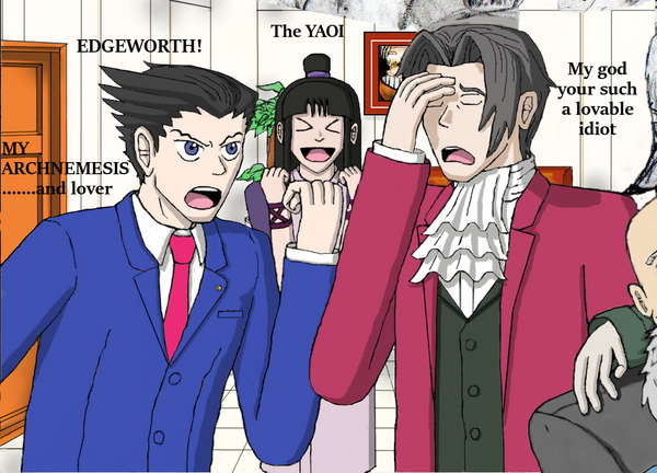 Nicoverse: Edgeworth! My Archnemesis