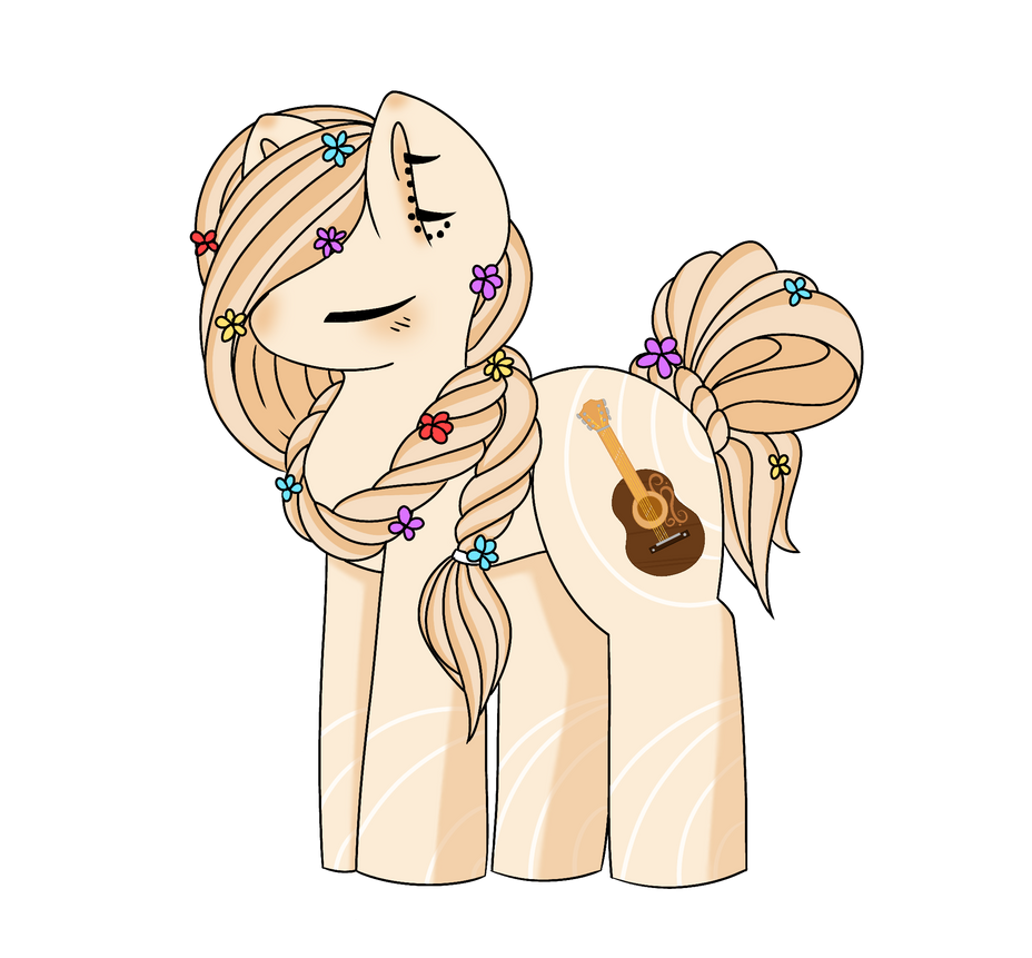 Mlp Party String Golden Strings is basically MLP Rapunzel by PandoraAnimations on DeviantArt