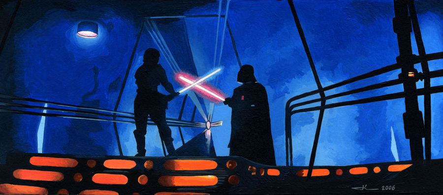 Star Wars - Luke vs Vador