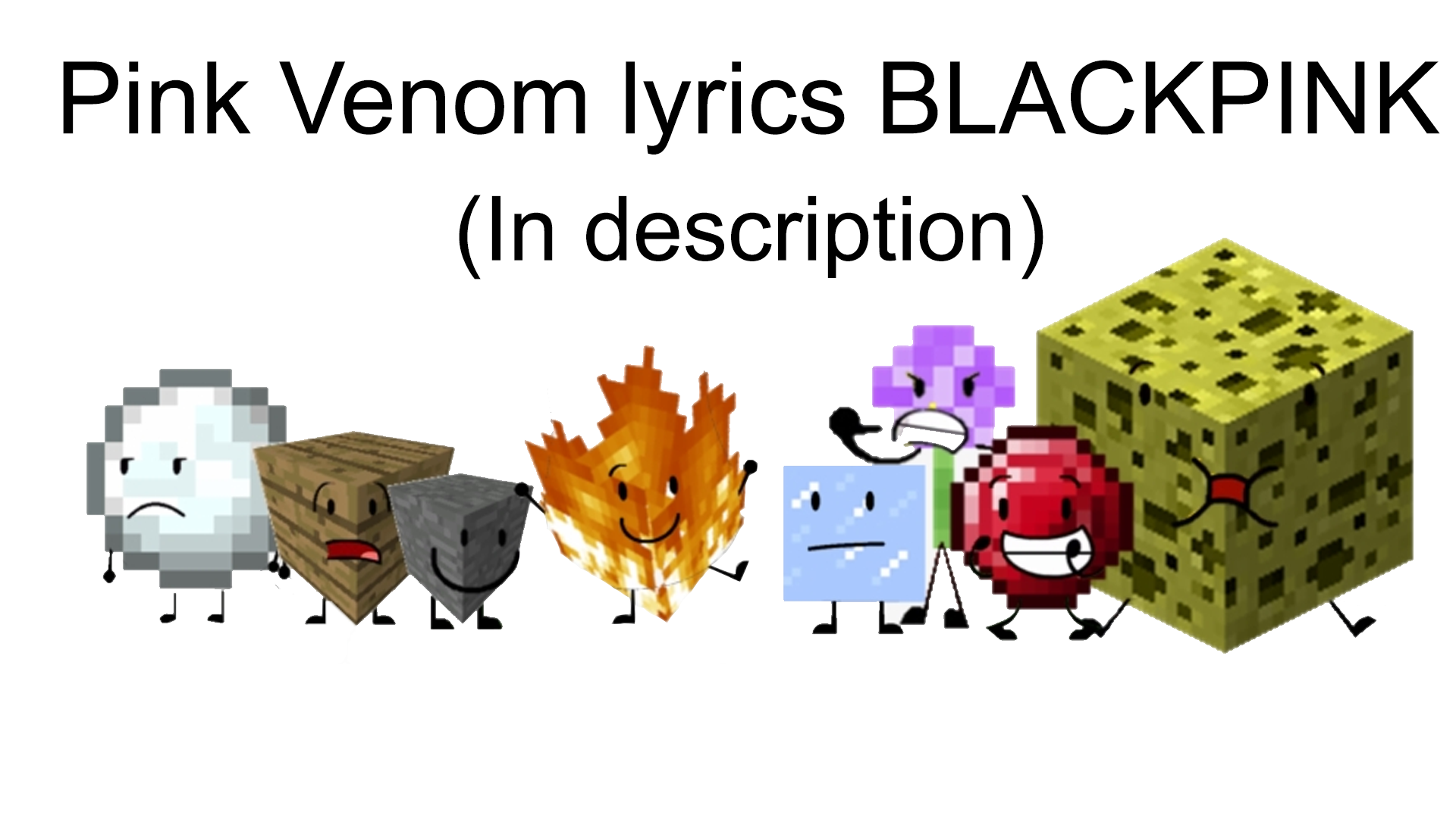 Pink Venom lyrics BLACKPINK by emojiband2019 on DeviantArt