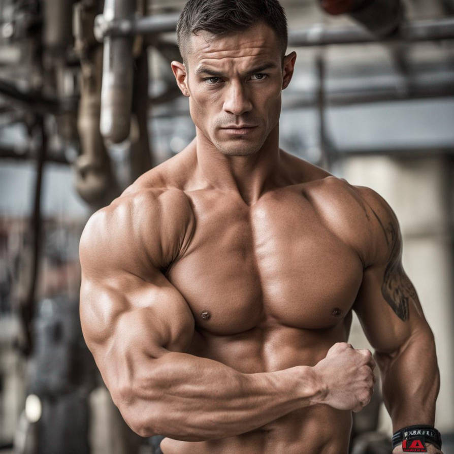 muscled pecs biceps legs unclothed ranned Native b by gymblade on ...