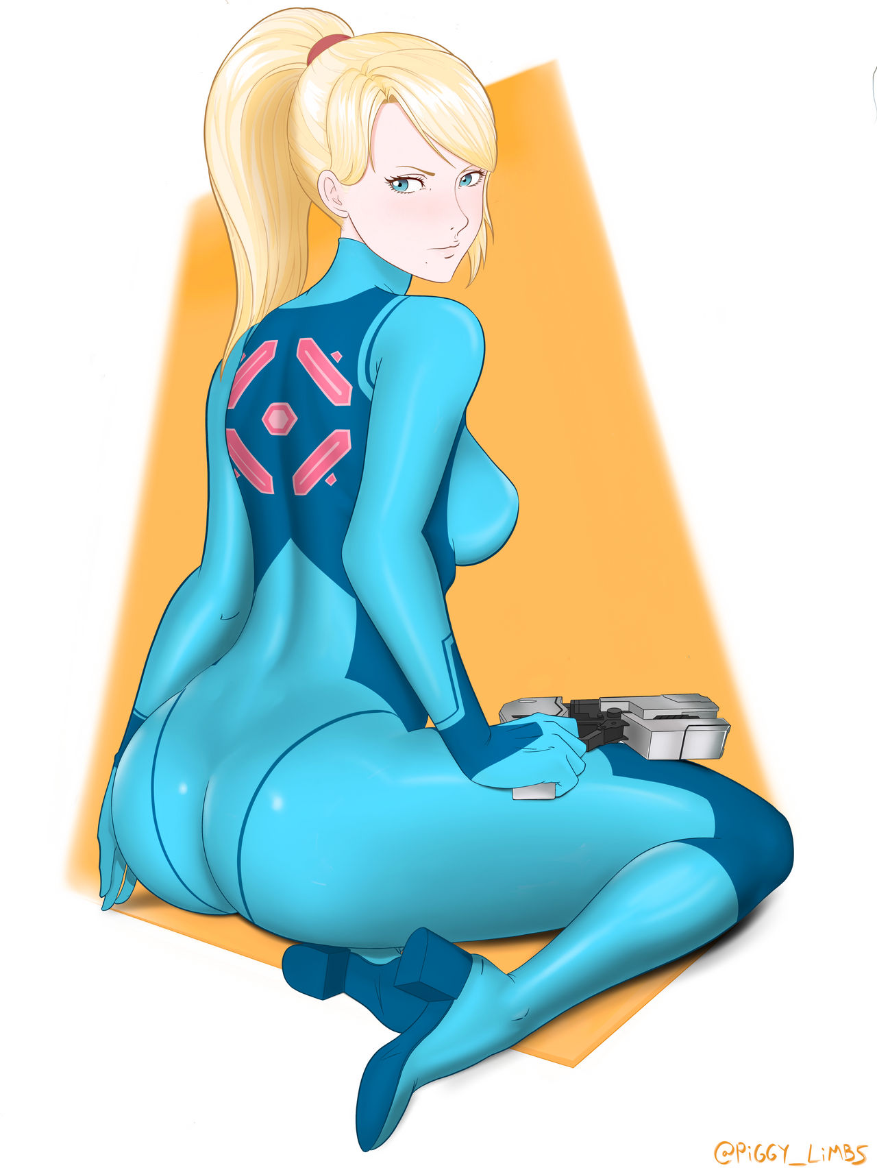 Samus Aran Sexy Zero Suit by PiGGYLiMBS on DeviantArt Samus Aran Sexy Zero Suit by PiGGYLiMBS on DeviantArt