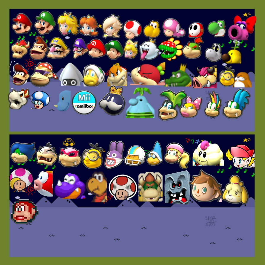 Mario Kart Ultimate World Roster by Rosterman on DeviantArt