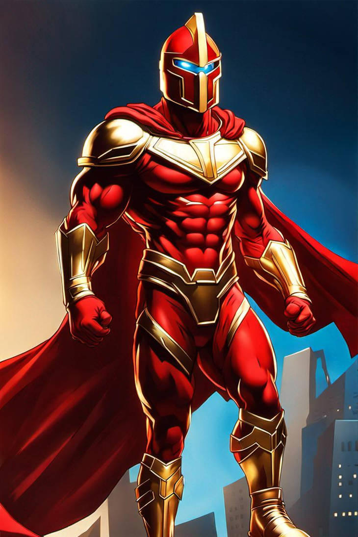 Royal-Guarding Red and Gold Armor Version 2 by Stargazer07121994 on ...