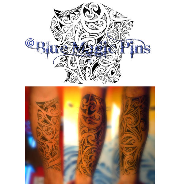 Maori-polynesian tattoo arm by anchica on DeviantArt