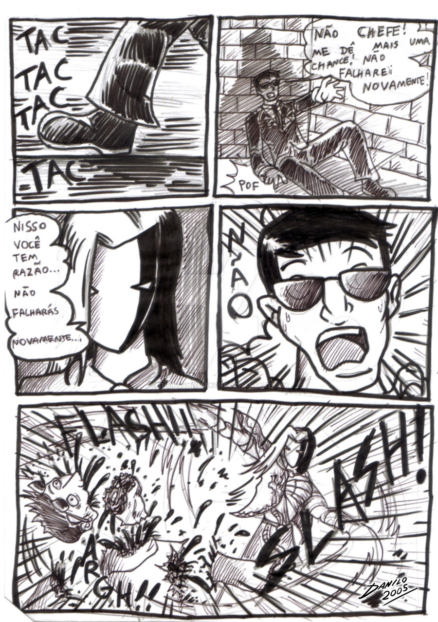 Manga page old
