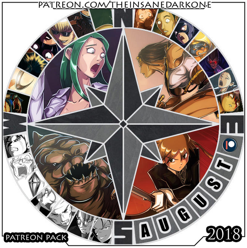 Patreon August 2018 pack now available! by TheInsaneDarkOne