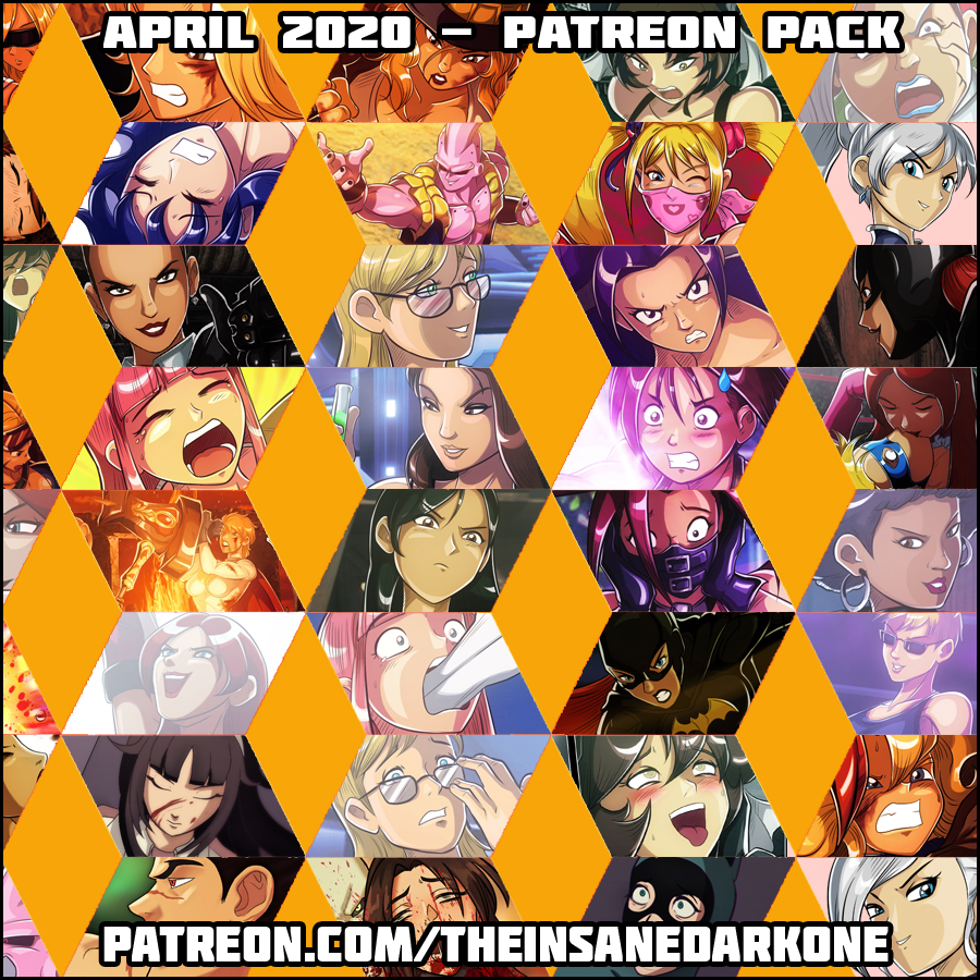Patreon April 2020 pack now available! by TheInsaneDarkOne on DeviantArt