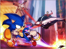 Sonic Chase scene