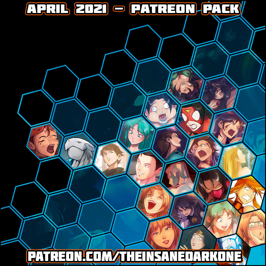 Patreon April 2021 pack now available! by TheInsaneDarkOne on DeviantArt