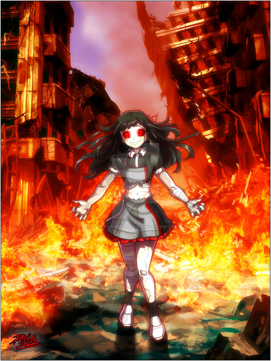 Despair Mikan by TheInsaneDarkOne on DeviantArt