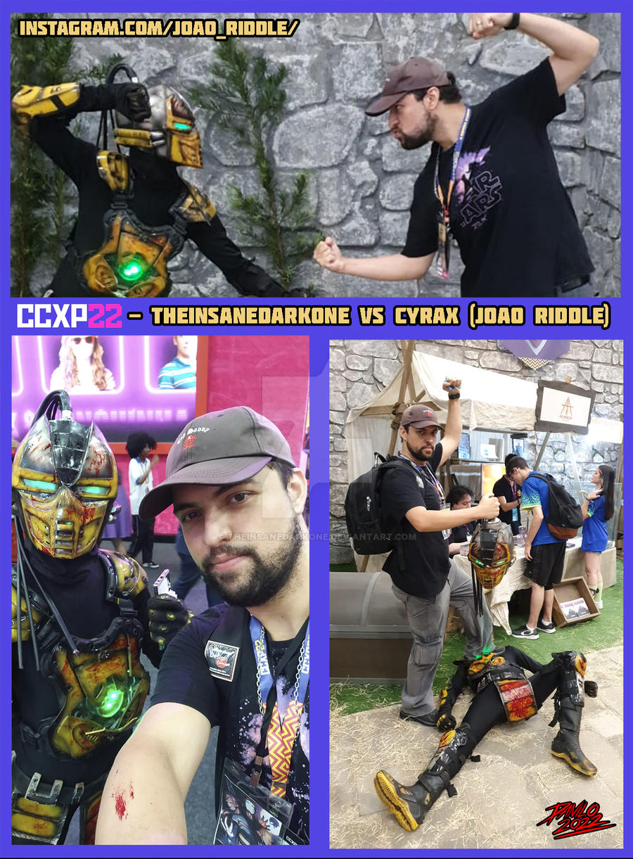 Me and Cyrax (Comic Con Experience 2022) by TheInsaneDarkOne on DeviantArt