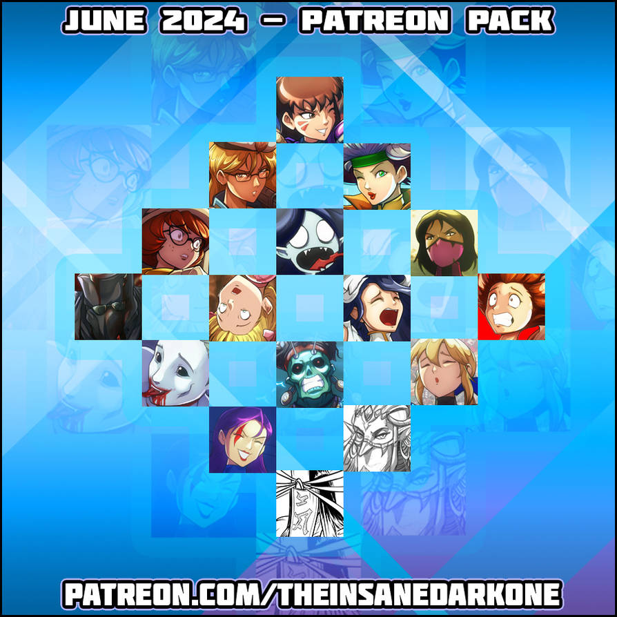 Patreon June 2024 now available! by TheInsaneDarkOne on DeviantArt