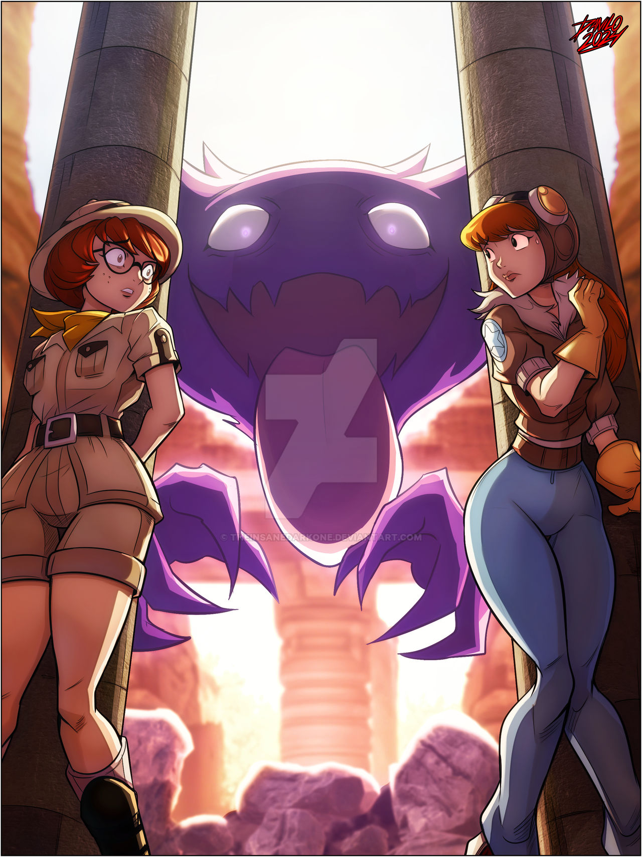 Haunted ruins by TheInsaneDarkOne on DeviantArt