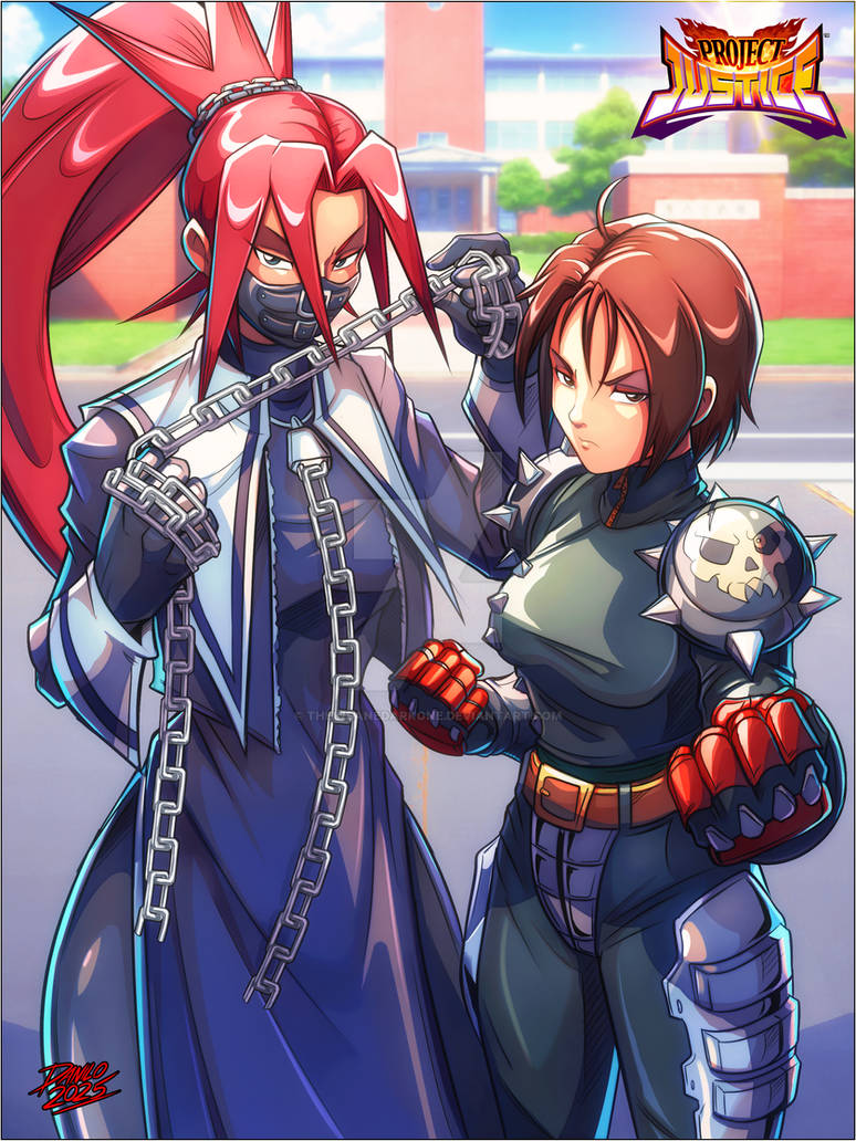 Project Justice duo by TheInsaneDarkOne on DeviantArt