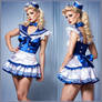 Satin Sissy Shiny Satin Sissy Sailor Suit With Sis